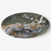 Tiger_2015_0401 +結婚の日付 ペーパープレート (アングル)