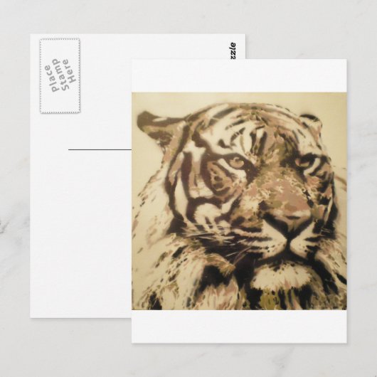 tiger 50x50 2012 ポストカード (正面/裏面)