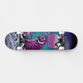 Tiger and Wave Skateboard Deck – Bold Vintage スケートボード (横)