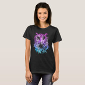 Tiger Animal Art Animal Lovers_2 Tシャツ (正面フル)