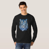 Tiger Animal Art Animal Lovers Premium Tシャツ (正面フル)