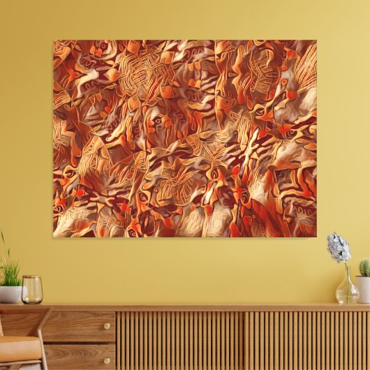 Tiger Army キャンバスプリント (インサイチュ (リビング))