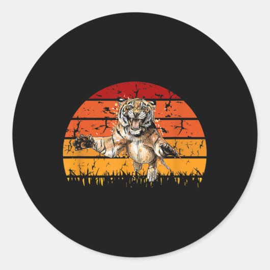 Tiger, Asia Tiger Environmental Protection, Tiger ラウンドシール (正面)