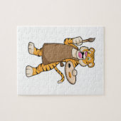 Tiger at絵を描とBrush絵を描の比較 ジグソーパズル (横)