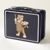 Tiger at絵を描とBrush絵を描の比較 メタルランチボックス (裏面)