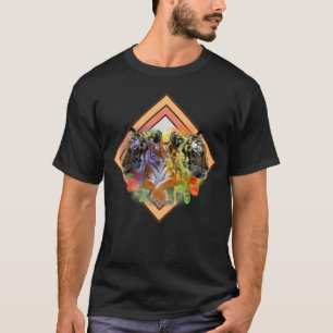Tiger at Henry Doly ZooオールオーバープリントTシャツ Tシャツ