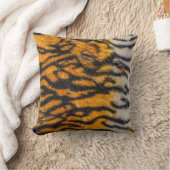 Tiger backgroundabstractパターン(の模様が)ある,動物,アジア, クッション (ブランケット)