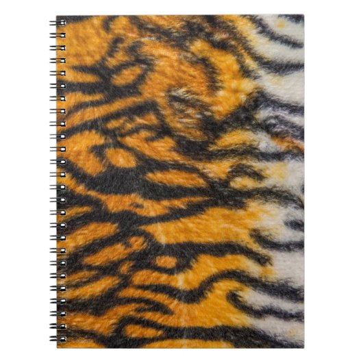 Tiger backgroundabstractパターン(の模様が)ある,動物,アジア, ノートブック (正面)