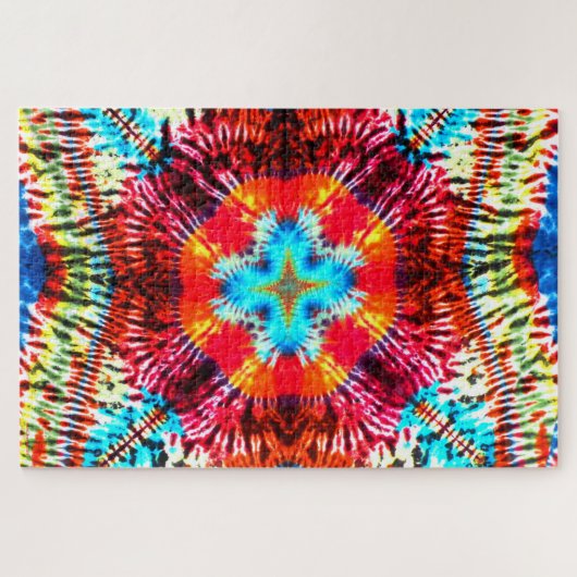 Tiger Blossom Dye Puzzle ジグソーパズル (横)