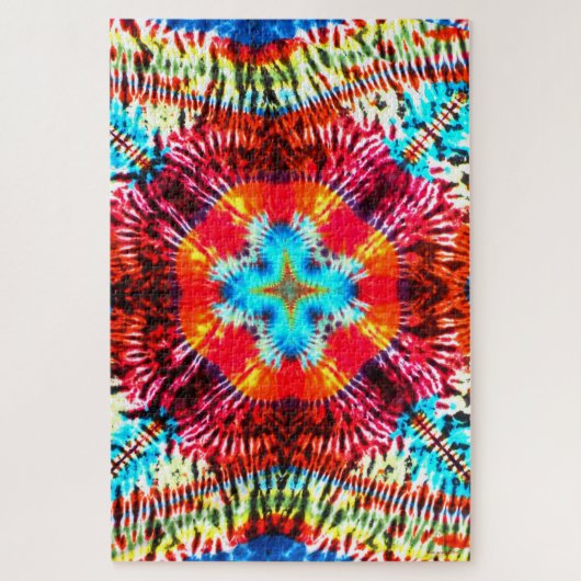 Tiger Blossom Dye Puzzle ジグソーパズル (縦)