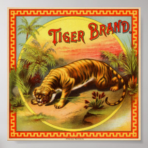 Tiger Brand 1900 ポスター