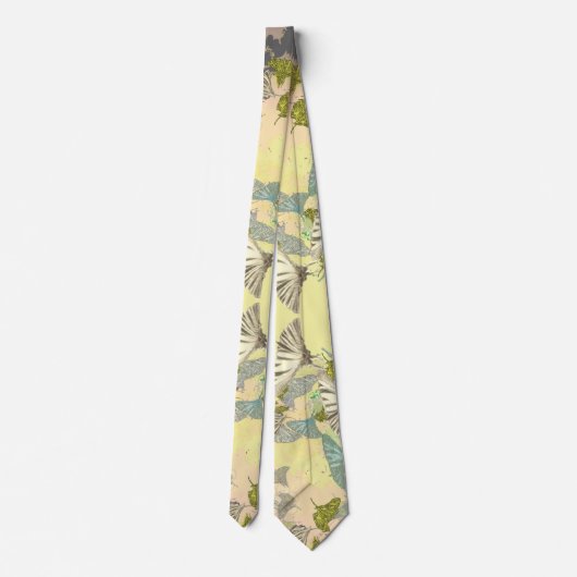 Tiger Butterfly  ネクタイ (裏面)