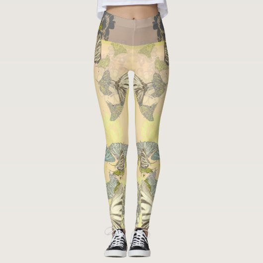 Tiger Butterfly  レギンス (正面)