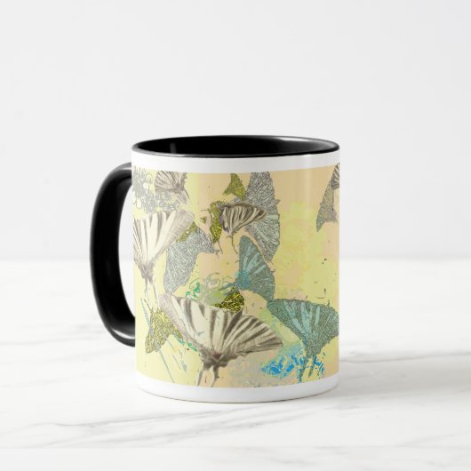 Tiger Butterfly Mug マグカップ (正面左)