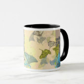 Tiger Butterfly Mug マグカップ (正面右)