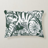 Tiger by Franz Marc、ヴィンテージ表現主義アート アクセントクッション (正面)