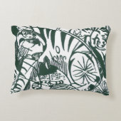 Tiger by Franz Marc、ヴィンテージ表現主義アート アクセントクッション (裏面)
