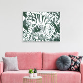 Tiger by Franz Marc、ヴィンテージ表現主義アート キャンバスプリント (インサイチュ (リビング))