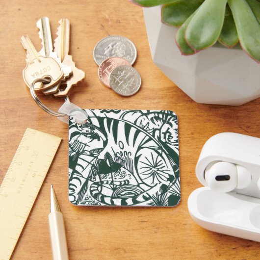 Tiger by Franz Marc、ヴィンテージ表現主義アート キーホルダー (デスク)