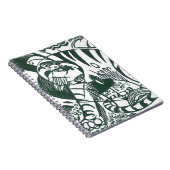 Tiger by Franz Marc、ヴィンテージ表現主義アート ノートブック (右側)