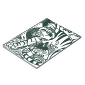 Tiger by Franz Marc、ヴィンテージ表現主義アート ノートブック (左側)