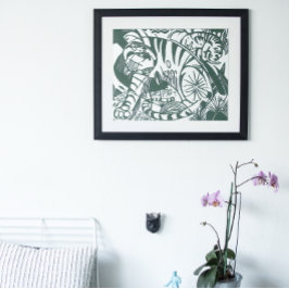 Tiger by Franz Marc、ヴィンテージ表現主義アート ポスター