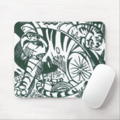 Tiger by Franz Marc、ヴィンテージ表現主義アート マウスパッド (マウス)