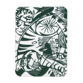 Tiger by Franz Marc、ヴィンテージ表現主義アート マグネット (縦)