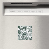 Tiger by Franz Marc、ヴィンテージ表現主義アート マグネット (インサイチュ (食洗機))