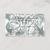 Tiger by Franz Marc;ヴィンテージ表現主義動物 名刺 (正面)