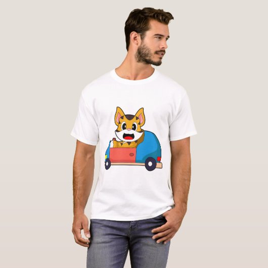 Tiger Car Tシャツ (正面フル)
