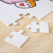 Tiger cat with Cup of Milk.PNG ジグソーパズル (側面)