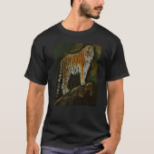 Tiger Chinese Zodiac Big Cats taiche Tシャツ (正面)