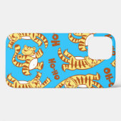 Tiger Cubs Cartoon：シームレおもしろいス。 Case-Mate iPhoneケース (裏面 (横))