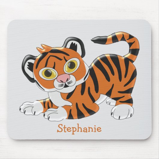 Tiger Design マウスパッド (正面)