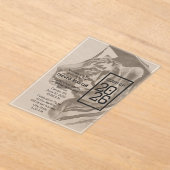 Tiger Design | Custom Graduation Invitation Cards アクリル招待状 (レイダウン)