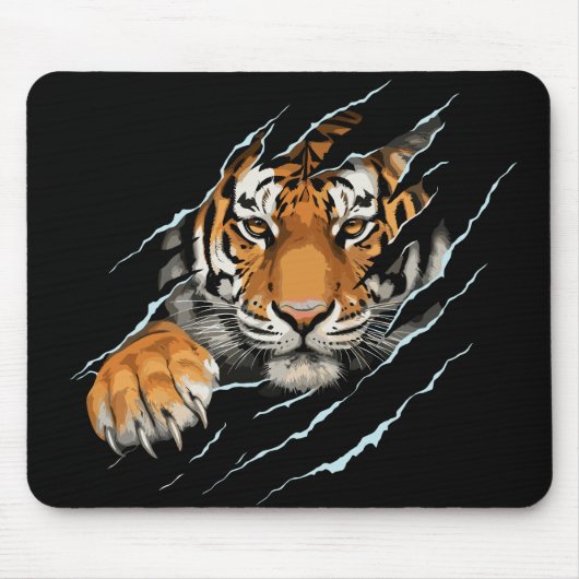 Tiger Design Mousepad マウスパッド (正面)