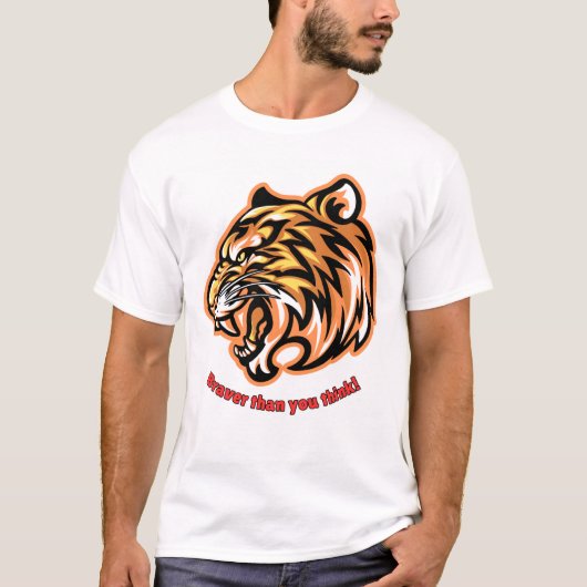 Tiger design tシャツ (正面)