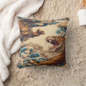 Tiger Dragon  クッション (ブランケット)