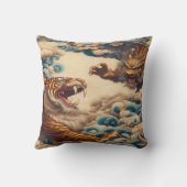 Tiger Dragon  クッション (裏面)