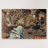 Tiger & Dragon, Kuniyoshi, Ukiyo-e ジグソーパズル (横)