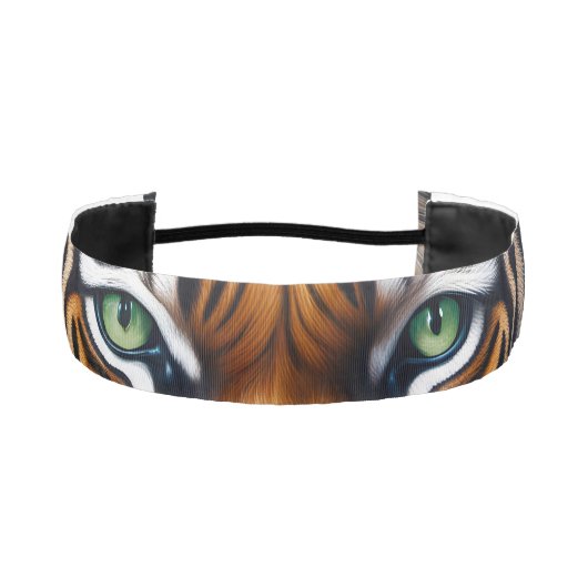 Tiger Eyes Non-Slip Headband アスレチックヘッドバンド (正面)