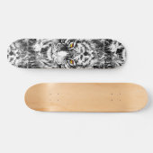 Tiger Eyes - Tiger Head Skateboard スケートボード (横)