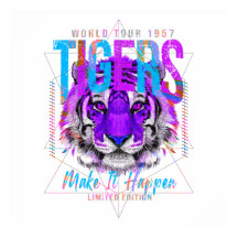 Tiger Face Art