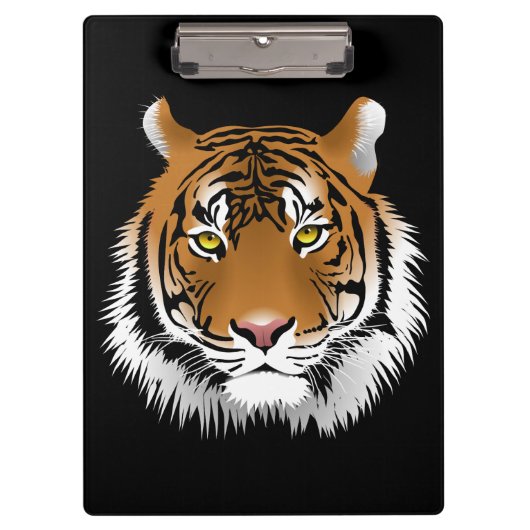 Tiger Face Clipboard クリップボード (正面)