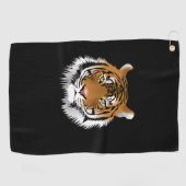 Tiger Face Golf Towel  ゴルフタオル (横)