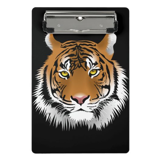 Tiger Face Mini Clipboard ミニクリップボード (正面)