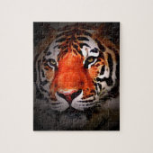 Tiger Face Motivational Artwork ジグソーパズル (縦)