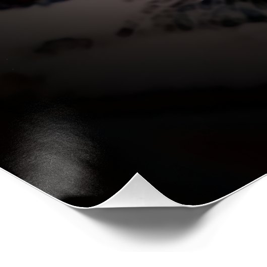 Tiger Face Motivational Artwork ポスター (コーナー)