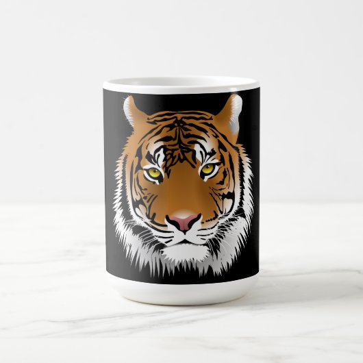 Tiger Face Mug コーヒーマグカップ (中央)